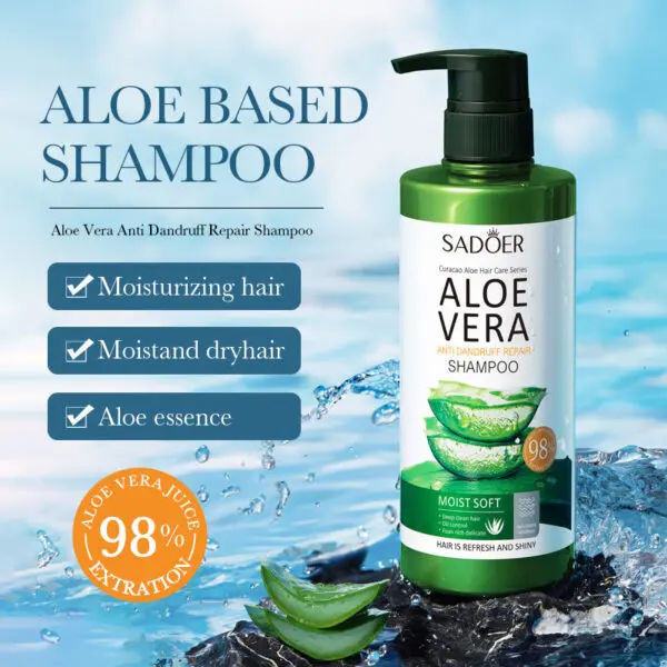 Get Flake-Free, Luscious Locks with Aloe Anti-dandruff Repair Shampoo - Nature’s Touch in Every Wash - Image 2