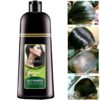 Ultra-Fast Black Magic: Organic Noni Plant 5-Minute Hair Color Dye Shampoo
